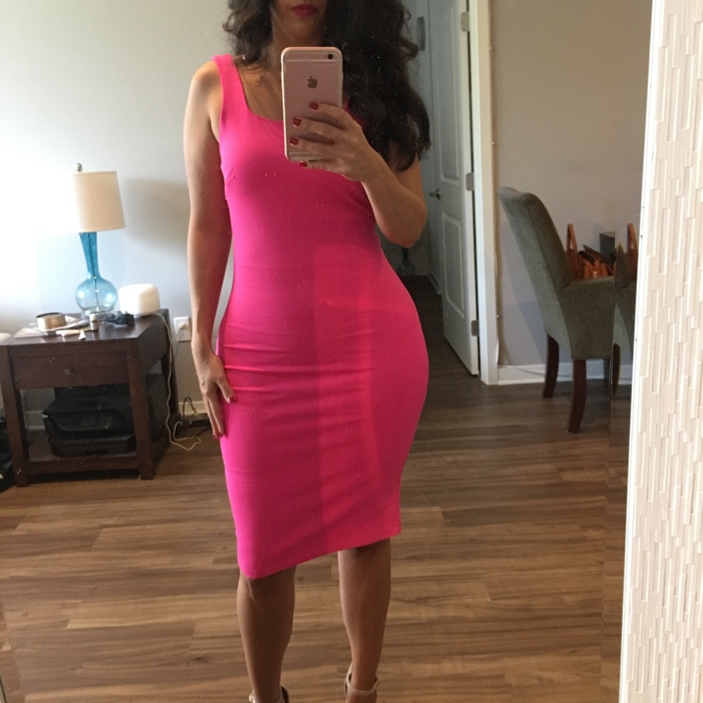 Hot pink Bodycon Dress